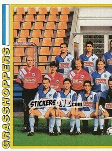 Sticker Mannschaft (puzzle 1) - Football Switzerland 1994-1995 - Panini