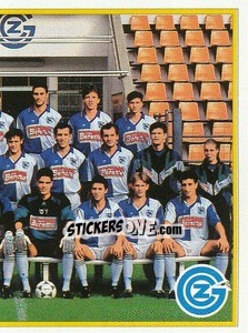 Sticker Mannschaft (puzzle 2) - Football Switzerland 1994-1995 n. 43 - Panini