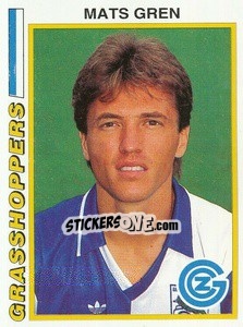 Sticker Mats Gren - Football Switzerland 1994-1995 n. 47 - Panini