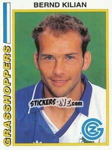 Cromo Bernd Kilian - Football Switzerland 1994-1995 - Panini