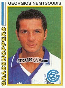 Cromo Georgios Nemtsoudis - Football Switzerland 1994-1995 - Panini