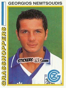Figurina Georgios Nemtsoudis - Football Switzerland 1994-1995 n. 50 - Panini