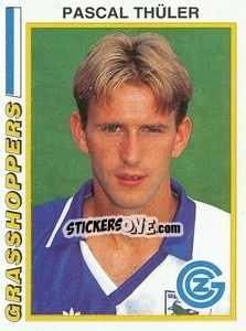 Cromo Pascal Thuler - Football Switzerland 1994-1995 - Panini