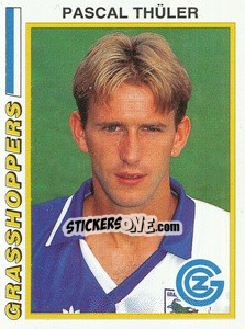 Cromo Pascal Thuler - Football Switzerland 1994-1995 n. 51 - Panini