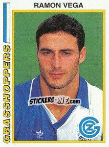Sticker Ramon Vega - Football Switzerland 1994-1995 n. 52 - Panini