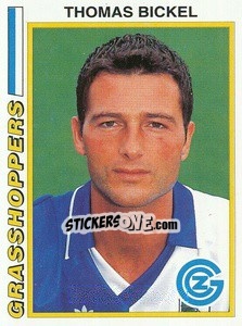 Figurina Thomas Bickel - Football Switzerland 1994-1995 n. 53 - Panini