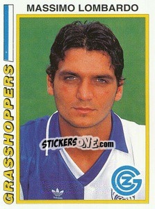 Sticker Massimo Lombardo - Football Switzerland 1994-1995 - Panini