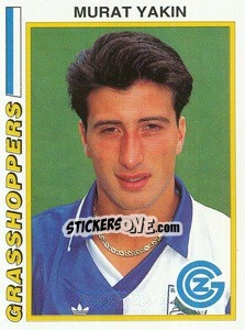 Sticker Murat Yaking - Football Switzerland 1994-1995 - Panini