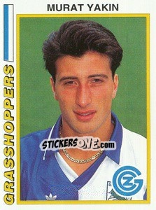 Sticker Murat Yaking - Football Switzerland 1994-1995 n. 55 - Panini