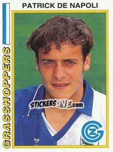 Sticker Patrick de Napoli - Football Switzerland 1994-1995 - Panini
