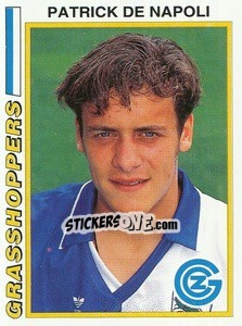 Figurina Patrick de Napoli - Football Switzerland 1994-1995 n. 56 - Panini