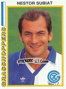 Cromo Nestor Subiat - Football Switzerland 1994-1995 n. 58 - Panini