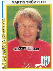 Cromo Martin Trumpler - Football Switzerland 1994-1995 n. 63 - Panini