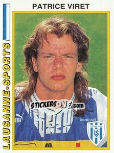 Sticker Patrice Viret - Football Switzerland 1994-1995 n. 69 - Panini