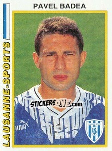 Cromo Pavel Badea - Football Switzerland 1994-1995 - Panini