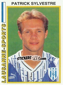 Cromo Patrick Sylvestre - Football Switzerland 1994-1995 - Panini