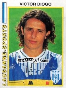 Figurina Victor Diogo - Football Switzerland 1994-1995 n. 75 - Panini