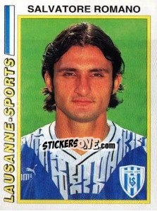 Figurina Salvatore Romano - Football Switzerland 1994-1995 n. 77 - Panini