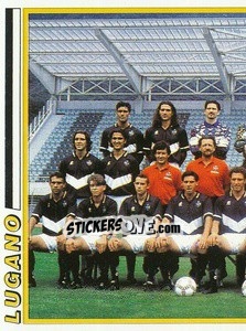Sticker Mannschaft (puzzle 1) - Football Switzerland 1994-1995 n. 80 - Panini