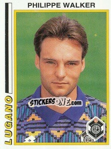 Sticker Philippe Walker - Football Switzerland 1994-1995 - Panini
