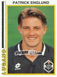 Figurina Patrick Englund - Football Switzerland 1994-1995 n. 85 - Panini