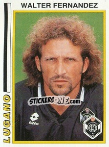 Cromo Walter Fernandez - Football Switzerland 1994-1995 n. 86 - Panini
