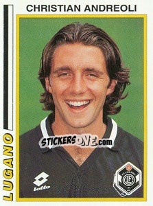 Sticker Christian Andreoli - Football Switzerland 1994-1995 n. 89 - Panini