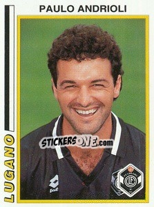 Sticker Paulo Andrioli - Football Switzerland 1994-1995 - Panini