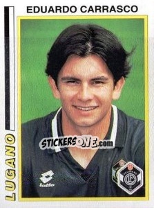 Sticker Eduardo Carrasco - Football Switzerland 1994-1995 - Panini