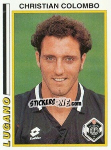 Figurina Christian Colombo - Football Switzerland 1994-1995 n. 92 - Panini