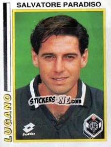 Figurina Salvatore Paradiso - Football Switzerland 1994-1995 n. 94 - Panini