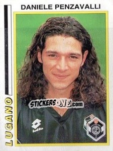 Cromo Daniele Penzavalli - Football Switzerland 1994-1995 - Panini