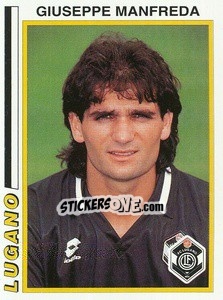 Cromo Giuseppe Manfreda - Football Switzerland 1994-1995 - Panini