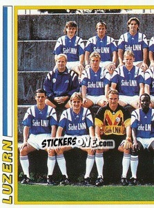 Sticker Mannschaft (puzzle 1) - Football Switzerland 1994-1995 n. 99 - Panini