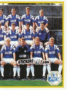 Figurina Mannschaft (puzzle 2) - Football Switzerland 1994-1995 - Panini