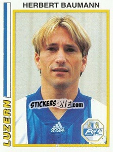 Sticker Herbert Baumann - Football Switzerland 1994-1995 - Panini