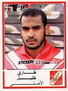 Sticker Tarek Khaleel - Football Egypt 1988-1989 n. 36 - Panini