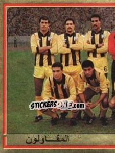 Sticker Team Photo (puzzle 2) - Football Egypt 1988-1989 - Panini