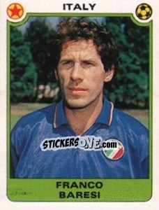 Sticker Franco Baresi (Italy) - Football Egypt 1988-1989 n. 356 - Panini