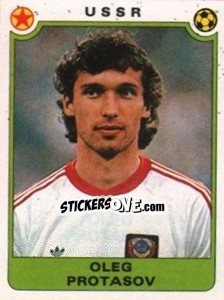 Figurina Oleg Protasov (USSR) - Football Egypt 1988-1989 - Panini