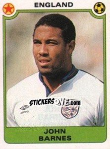 Sticker John Barnes (England) - Football Egypt 1988-1989 - Panini