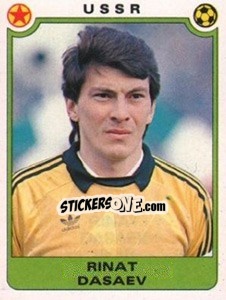 Sticker Rinat Dasaev (USSR) - Football Egypt 1988-1989 n. 365 - Panini