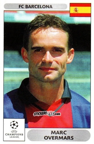 Figurina Marc Overmars - UEFA Champions League 2000-2001 n. 304 - Panini