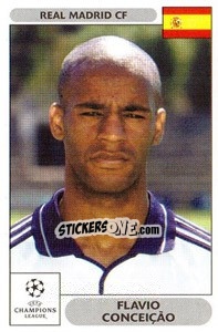 Figurina Flavio Conceição - UEFA Champions League 2000-2001 n. 12 - Panini
