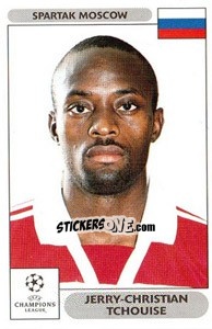 Sticker Jerry-Christian Tchouise - UEFA Champions League 2000-2001 n. 26 - Panini
