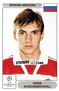 Cromo Otar Khizaneichvili - UEFA Champions League 2000-2001 n. 27 - Panini
