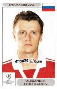 Sticker Alexander Chtchegolev - UEFA Champions League 2000-2001 n. 28 - Panini