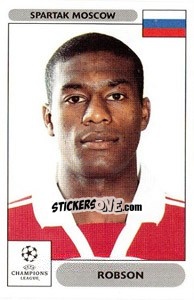Sticker Robson - UEFA Champions League 2000-2001 n. 36 - Panini