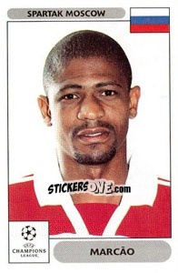 Sticker Marcão - UEFA Champions League 2000-2001 n. 37 - Panini