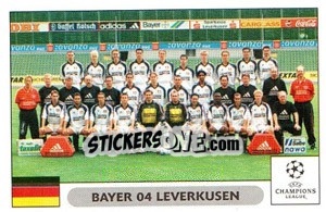 Sticker Bayer 04 Leverkusen team - UEFA Champions League 2000-2001 n. 39 - Panini